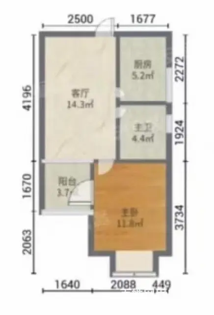 拱北口岸 夏湾春泽名园 高品质好房 精装修1房1厅 房主狂甩 - 图片 7