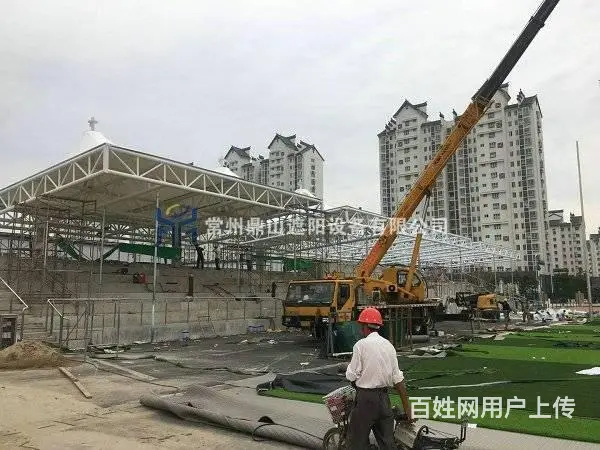 溧阳膜结构公司生产膜结构建筑膜结构雨棚 景观膜结构 - 图片 12