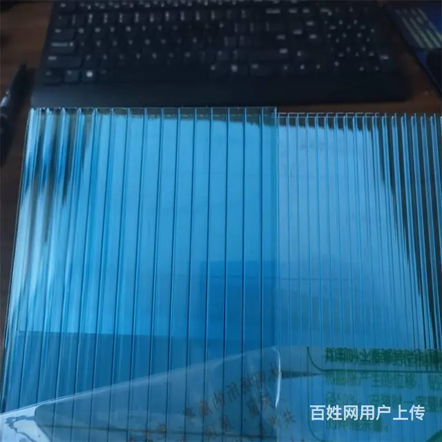 东营利津双层阳光板温室利津pc阳光板车棚阳光板厂家 - 图片 1