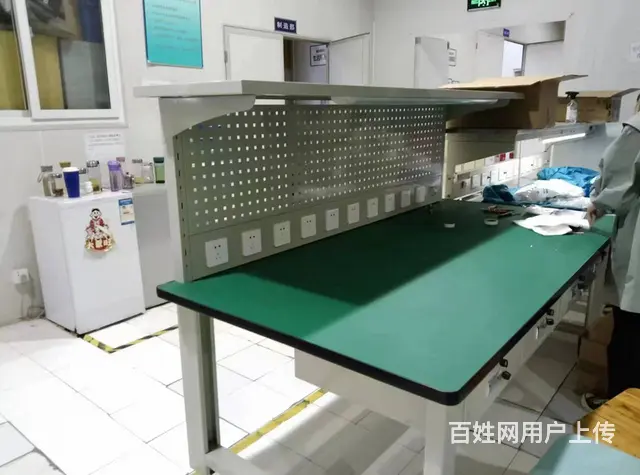 防静电工作台电子厂操作台学校实验桌车间电脑维修台流 - 图片 6