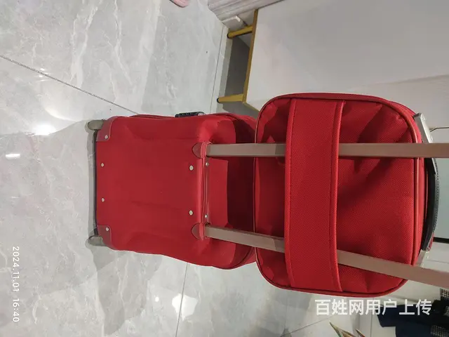 结婚用红色拉杆箱新娘陪嫁 - 图片 2