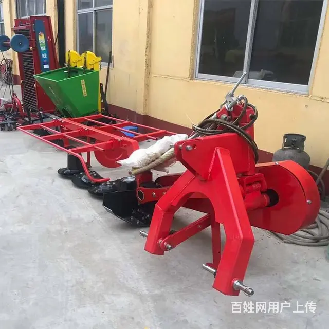 四轮拖拉机后悬挂圆盘割草机 秸秆芦苇收割机LYY - 图片 2