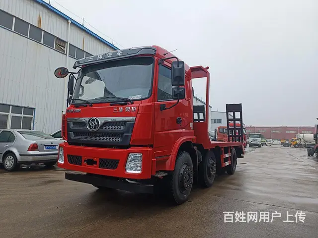 三环昊龙新款小三轴挖掘机拖板车 钩机平板拖车 价格 - 图片 2
