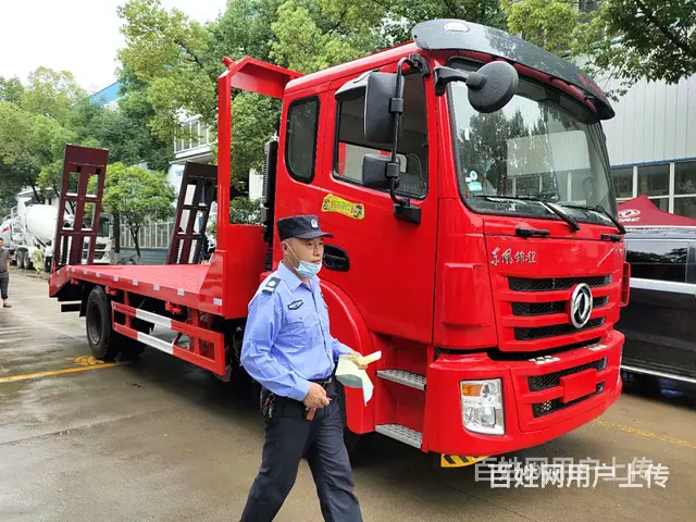 锦程新款国六18吨挖机平板拖车 厂家现车多多 - 图片 3