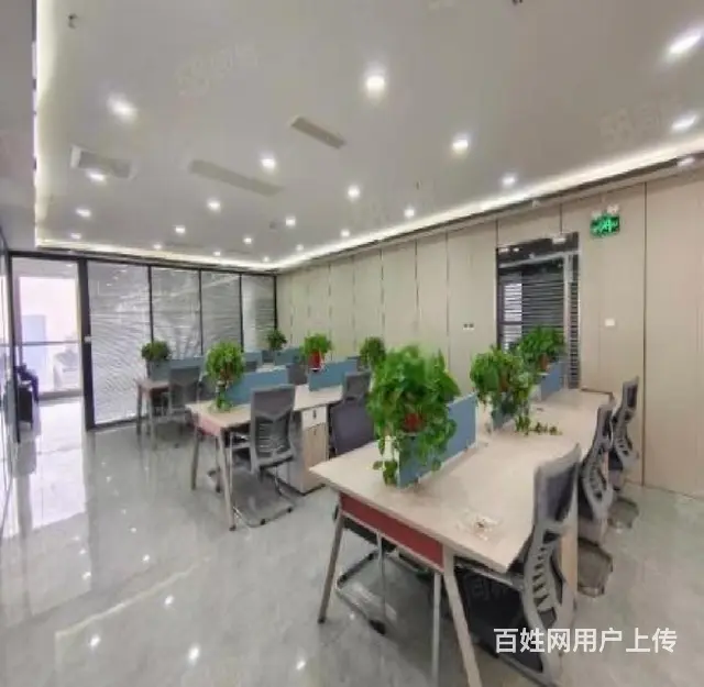 实拍图！国宝大厦280平精装修 玻璃隔断 双面采光 停车方便 - 图片 6