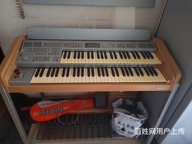 出闲置吟飞双排键电子琴 价格可私聊 - 图片 1