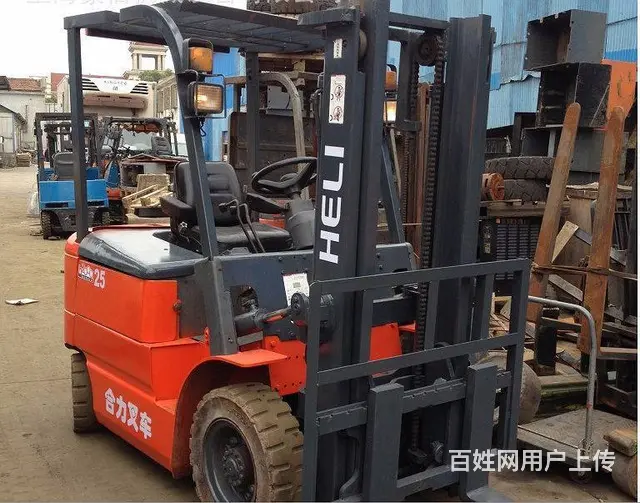 特价包邮1吨二手四轮座驾电动叉车，二手杭州电动叉车 - 图片 6