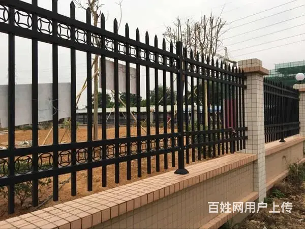 顺德定制别墅小区园林栅栏锌钢铁艺围墙护栏厂家 - 图片 1