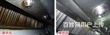 昆山学校食堂油烟机 油烟管道风机净化器清洗服务 - 图片 1