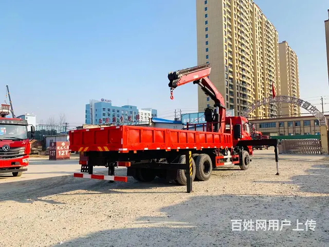 东风270马力后八轮配15吨折臂随车吊分期付款价格 - 图片 10