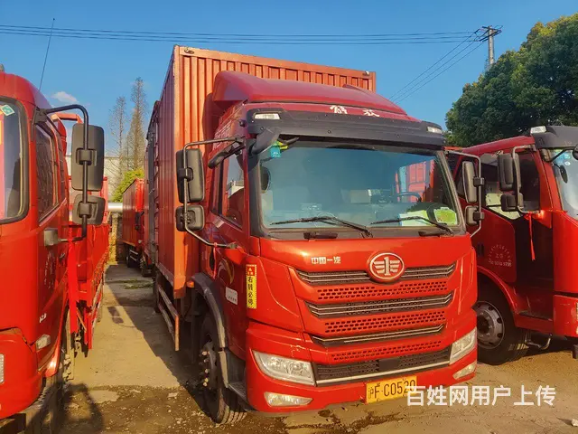 低价处理8米厢式货车，18吨 - 图片 1