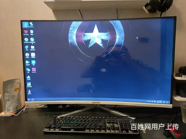 【搞定了！】出售电脑显示器.40寸曲面 - 图片