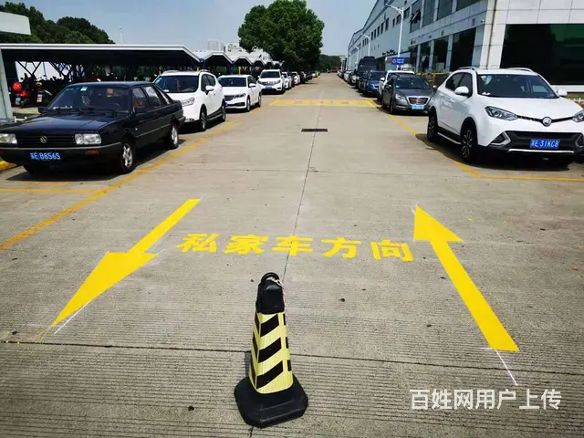 苏州吴江盛泽划线  厂区道路划线  车位划线 - 图片