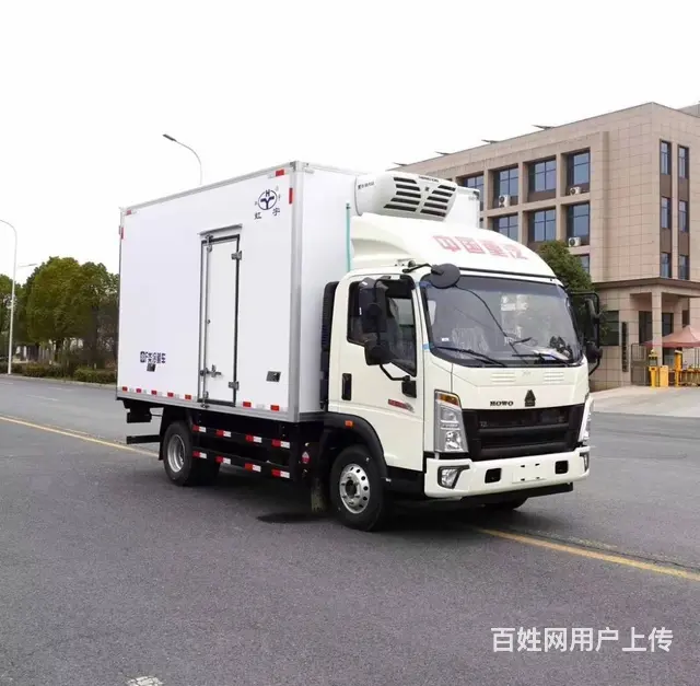 重汽豪沃悍将潍柴160蓝牌冷藏车 厂家直销包上户 - 图片 3