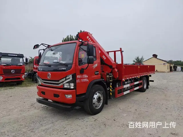 多利卡D8单桥6.3吨折臂随车吊 欢迎来电可发配置报价 - 图片 1