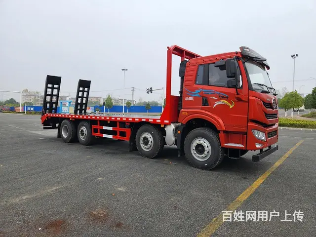 台州解放悍V前四后六挖机拖车自重11吨 - 图片 12