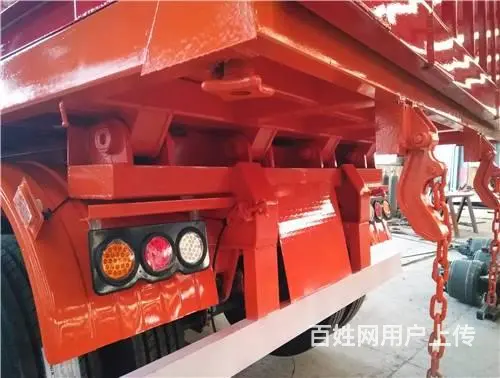 生产出售8.5米集装箱后翻自卸半挂车定制各种半挂车 - 图片 9