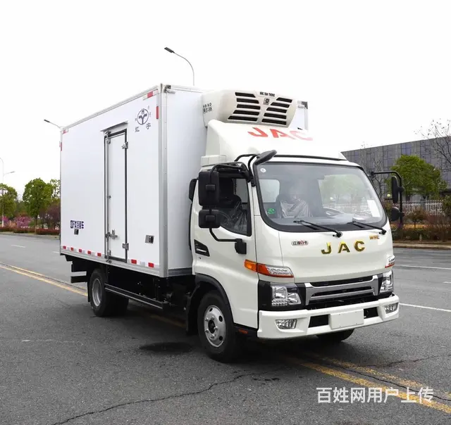 昆山江淮帅铃4.2米冷藏车拉冻品保鲜冷链好帮手 - 图片 1