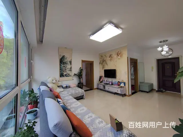 2楼 落地窗 家装两室 南北通透 楼新地热 拎包入住 - 图片 2