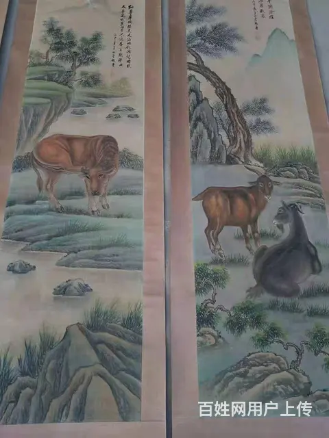 旧藏手绘：杨晋字子和，一字子鹤，号西亭，自号谷林樵 - 图片 4
