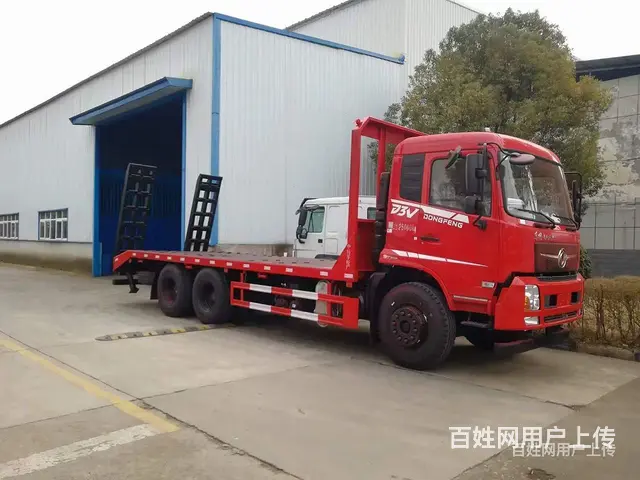 东风D3V后八轮挖机平板车 厂家电话 - 图片 3