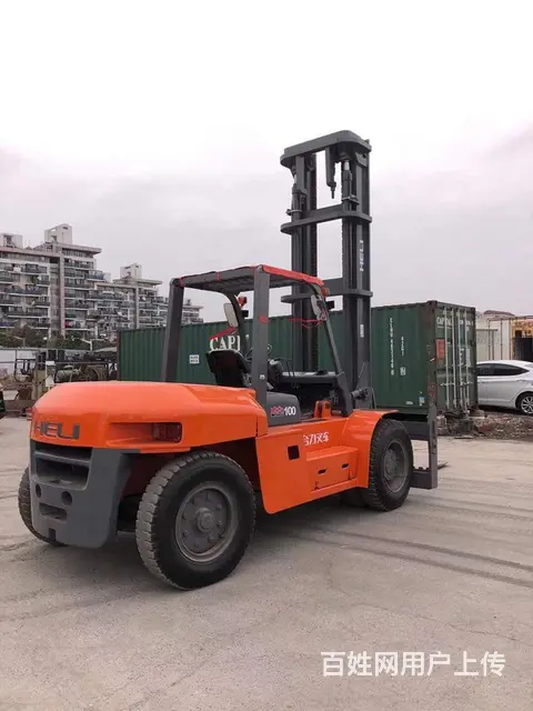 出售合力10吨叉车1台，集装箱叉车 - 图片 2