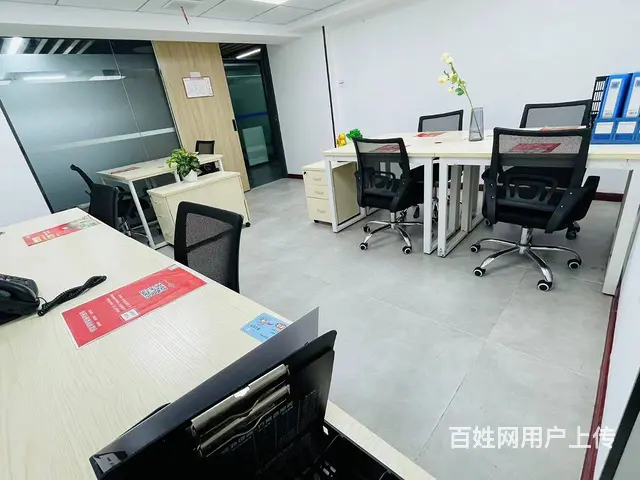 近高铁站10人靠窗1加1带隔间精装办公室，适合分公司办事处！ - 图片 9