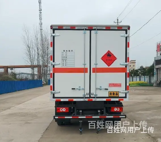 国六东风6类毒性 5.2米危险品厢式车包上户支持分期 - 图片 8