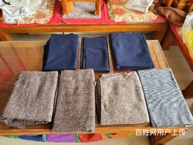 纯毛毛料呢子布料低价转让！ - 图片 3
