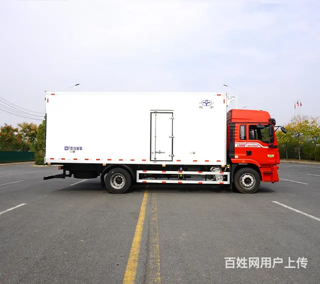 6米8鲜果蔬菜冷藏车 陕汽德龙冷饮鲜奶冷藏运输车 - 图片 8