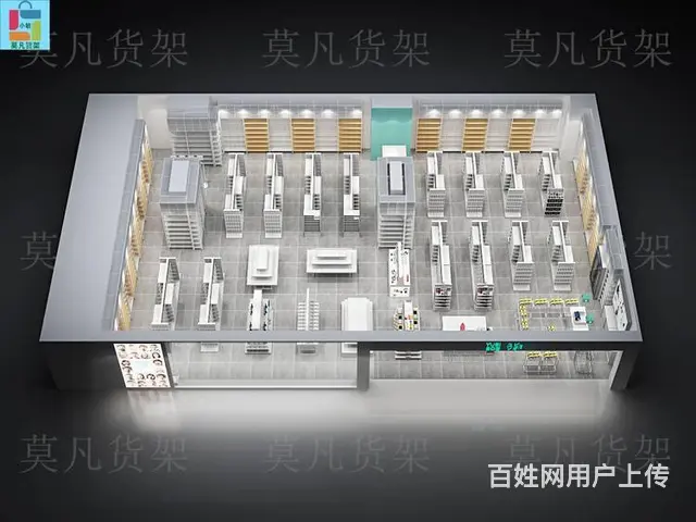 汕头百货店展示架多少钱-莫凡货架厂家批发 - 图片 2