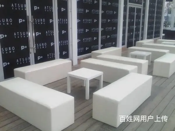 广州深圳出租沙发凳发光凳龙门衣架化妆台洽谈桌椅 - 图片 3