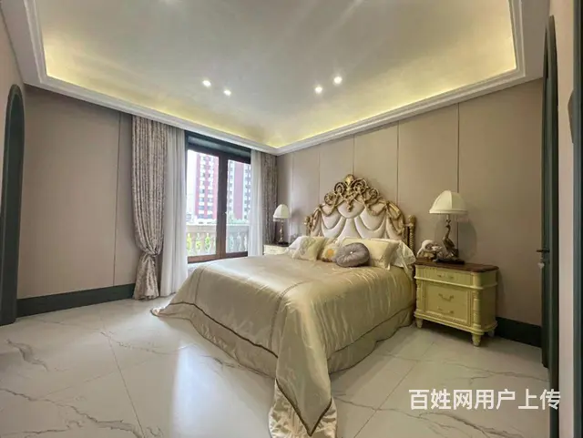 上新玫瑰湾拢岸别墅 独立车库 法式轻奢 富兰帝期家私 - 图片 12
