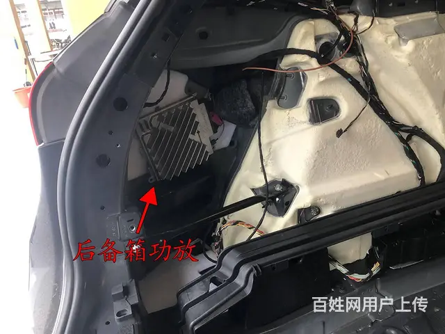 22款23款奔驰GLE350改装原厂小柏林之声音响 - 图片 4
