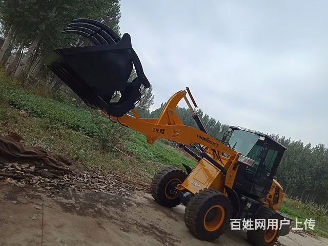 转让装载机大龙工20一机多用上抓铲抱夹即可 - 图片 3