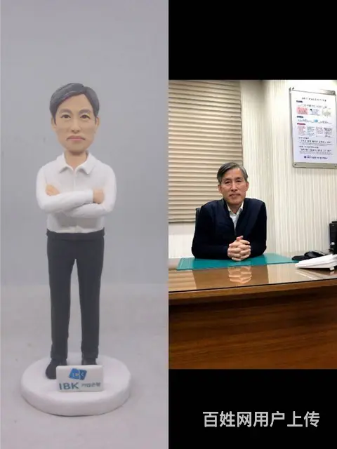 定制泥人 软陶人偶 公仔 照片泥人 泥塑定制 - 图片 2