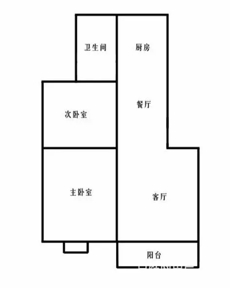 翠湖嘉苑吾悦广场旁两室精装修家具家电齐全拎包就住交通方便 - 图片 7