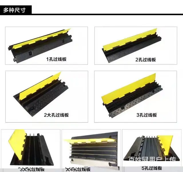 哈尔滨批发盖板减速带线槽减速带过线槽过线板 - 图片 2