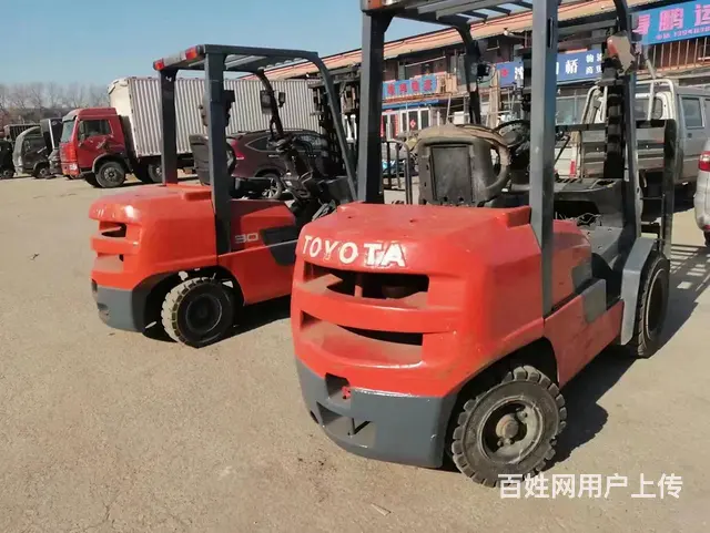 丰田二手车叉车,柴油3吨3米车况好-沈阳兴隆瑞 - 图片 1