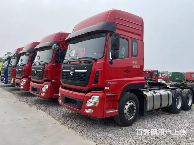 二手天龙牵引车 450马力 国五 双驱 自动挡 - 图片 1