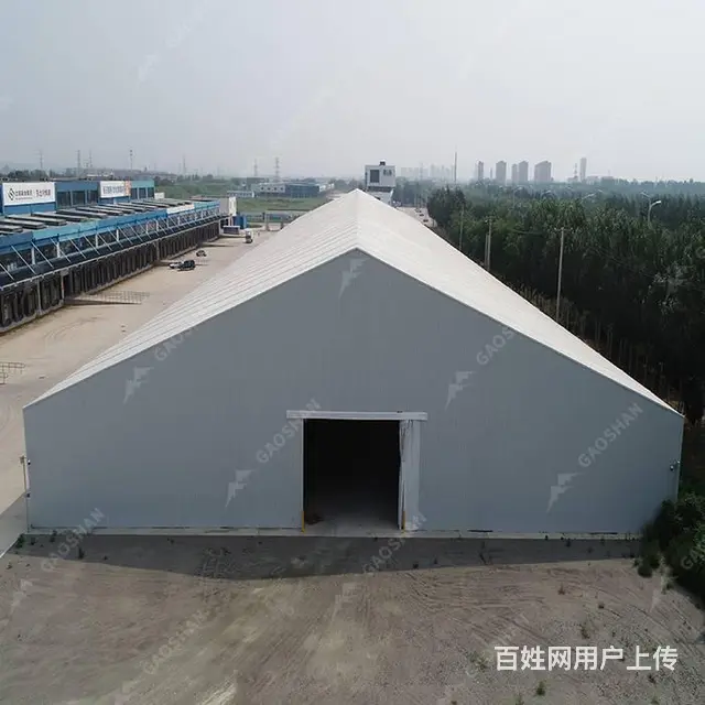 篷房的结构采用单元组合式设计，长度可按5米间距增加 - 图片 3