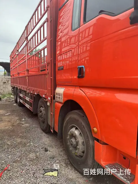 出售21年汕德卡G7，前四后八9.6米高栏载货车 - 图片 3