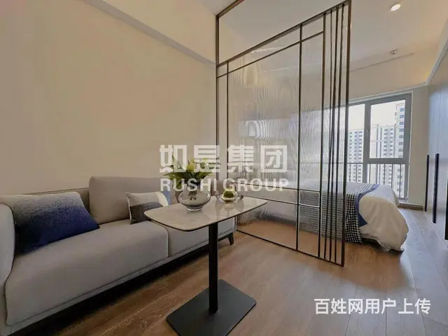 星光耀中骏旁精装 酒店式公寓 采光装修都挺好 - 图片 2