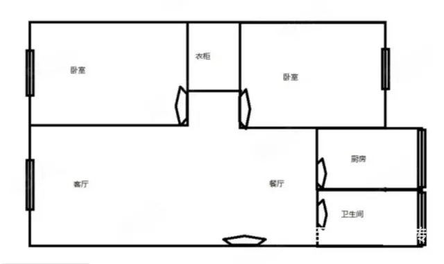 鑫城蓝湾 普通住宅 豪华装修 - 图片 12