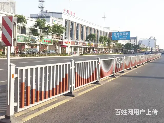 人行道栏杆厂家  路中分隔带护栏 - 图片 5