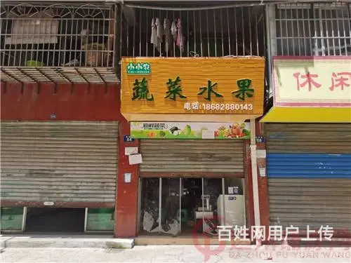 （达州铺源网）南外蜀东花园40㎡蔬菜水果店转让（带夹层） - 图片 1