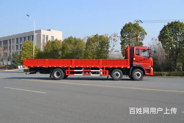 程力前四后四低栏平板载货车 9米6载货车平板车 哪个厂家买好 - 图片 2