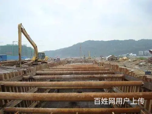 信阳拉森桩施工钢板桩租赁打桩机出租拉森钢板桩租赁拉 - 图片 2
