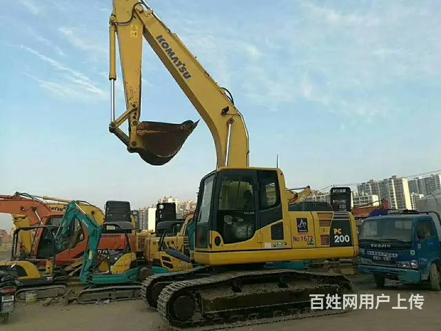 二手挖掘机出售，二手小松200、240挖掘机可质保 - 图片 10