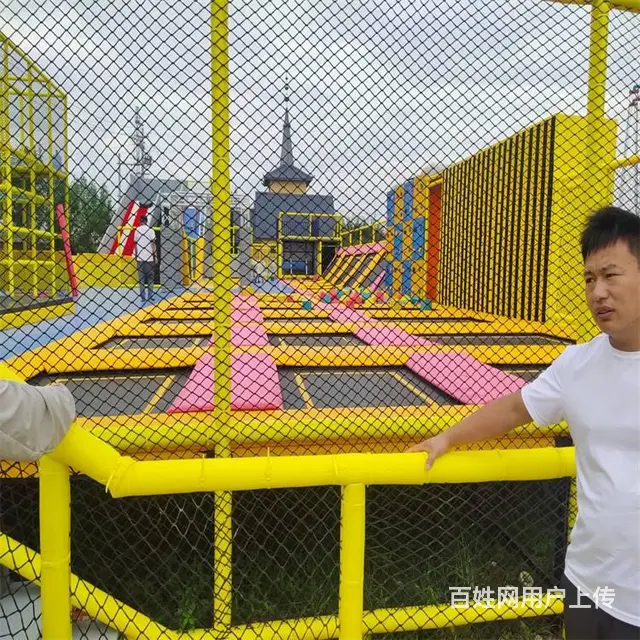 河南现货大型网红蹦蹦床出租租凭 - 图片 2